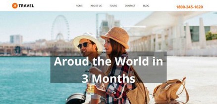 Travel - Responsive Travel Agency Joomla 4 Template Websites