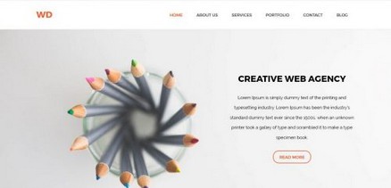 WD - Premium Creative Web Agencies Joomla 4 Template