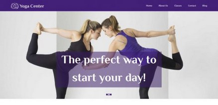 Yoga Center - Yoga, Fitness Centers Joomla 4 Template Sites