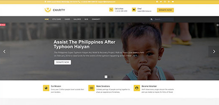 Charity - Nonprofit, Fundraising, and Charity Joomla 4 Template