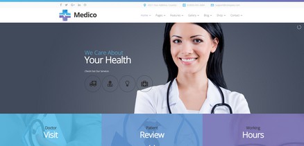 Medico - Medical & Veterinary Websites Joomla 4 Template