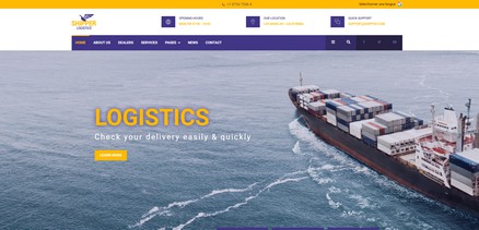 Shipper Logistic - Logtistic & Transportation Joomla 4 Template